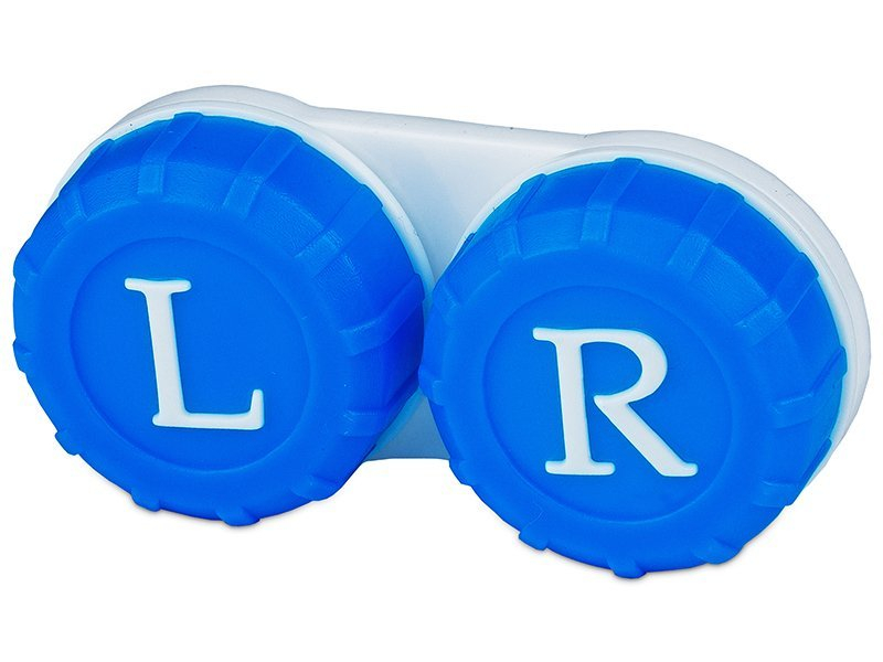Контейнер для контактних лінз L + R - синій 