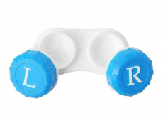 Контейнер для контактних лінз L + R - синій 