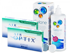 Air Optix for Astigmatism (2x3 лінзи) + розчин Gelone 360 ml