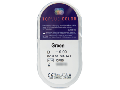 TopVue Color - Green - недіоптричні (2 шт.)