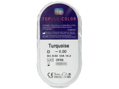 TopVue Color - Turquoise - недіоптричні (2 шт.)