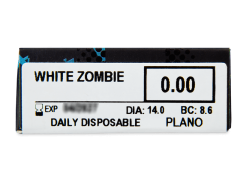 ColourVUE Crazy Lens - White Zombie - Одноденні недіоптричні (2 шт.)