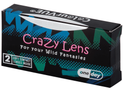 ColourVUE Crazy Lens - White Zombie - Одноденні недіоптричні (2 шт.)
