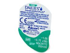 Dailies AquaComfort Plus Toric (90 шт.)