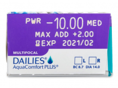 Dailies AquaComfort Plus Multifocal (30 шт.)