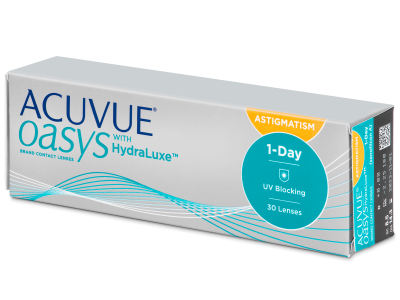 Acuvue Oasys 1-Day with HydraLuxe for Astigmatism (30 лінз)