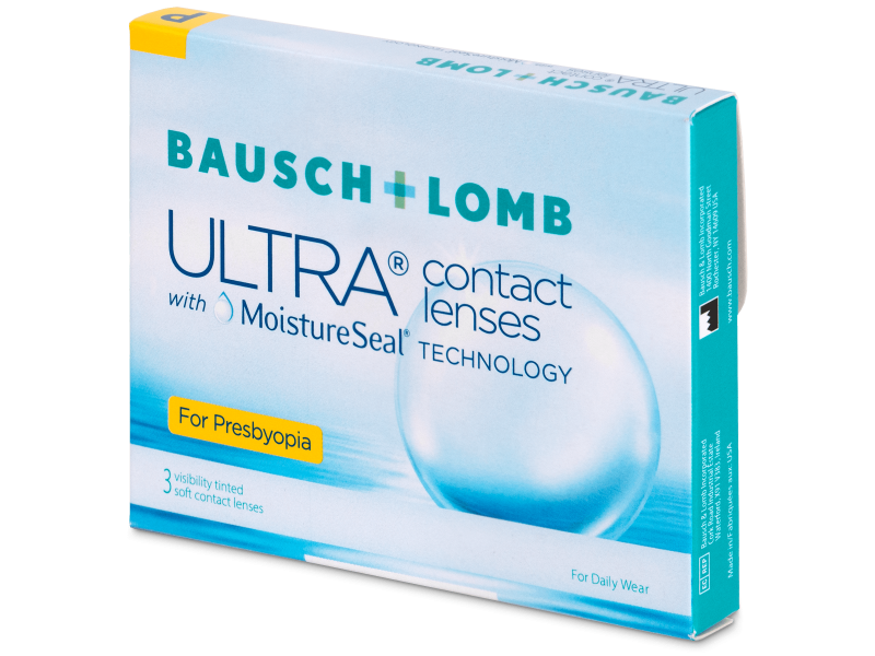 Bausch + Lomb ULTRA for Presbyopia (3 лінзи)