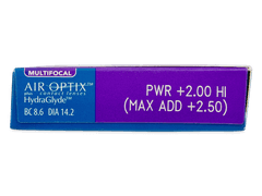 Air Optix plus HydraGlyde Multifocal (6 лінз)