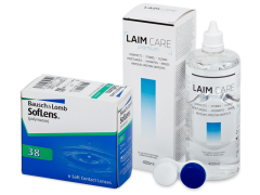 SofLens 38 (6 шт.) + Розчин Laim-Care 400 ml
