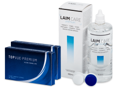 TopVue Premium (12 шт.) + Розчин Laim-Care 400 ml