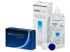 TopVue Premium (12 шт.) + Розчин Laim-Care 400 ml