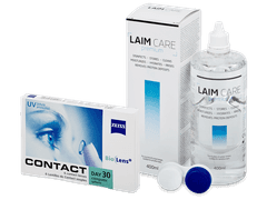 Carl Zeiss Contact Day 30 Compatic (6 шт.) + розчин Laim-Care 400 ml