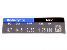 Biofinity Toric (3 шт.)