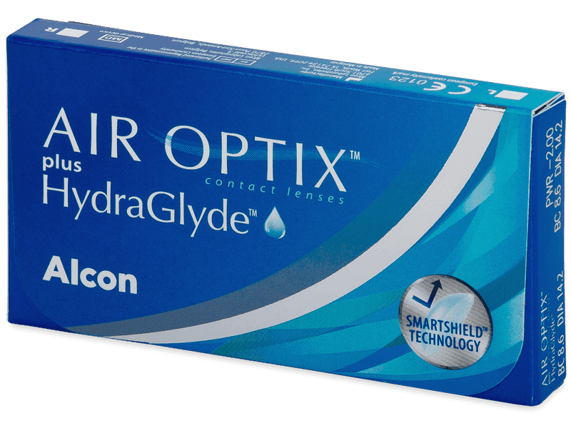 Air Optix plus HydraGlyde (3 шт.)