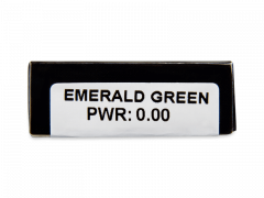 CRAZY LENS - Emerald Green - Одноденні недіоптричні (2 шт.)