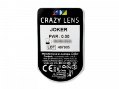 CRAZY LENS - Joker - Одноденні недіоптричні (2 шт.)