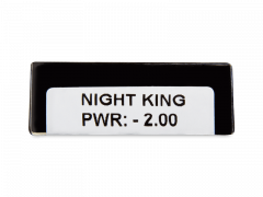 CRAZY LENS - Night King - Одноденні діоптричні (2 шт.)