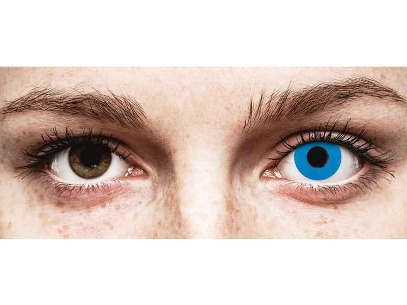 CRAZY LENS - Sky Blue - Одноденні діоптричні (2 шт.)