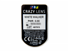 CRAZY LENS - White Walker - Одноденні недіоптричні (2 шт.)