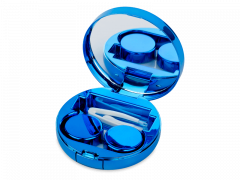 Синій набір для догляду за лінзами - Магічне коло 
