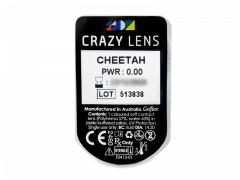 CRAZY LENS - Cheetah - Одноденні недіоптричні (2 шт.)