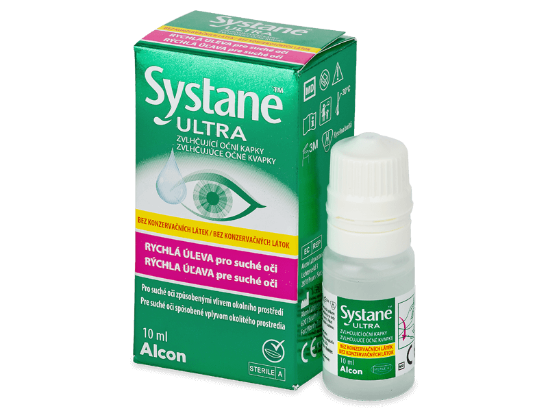 Systane Ultra Очні краплі без консервантів 10 мл 