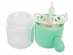 Поворотний контейнер для контактних лінз – зелений кактус 