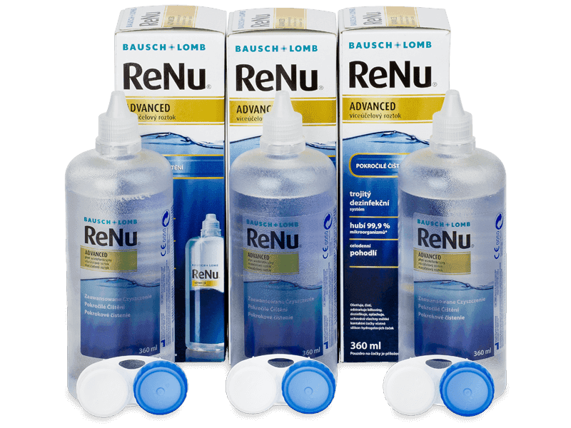 Розчин ReNu Advanced 3x360 ml 