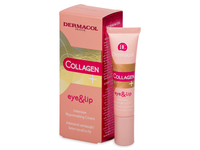 Dermacol омолоджуючий крем для очей і губ Collagen+ 15 ml 