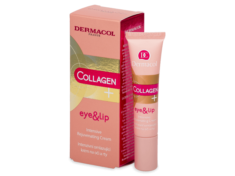 Dermacol омолоджуючий крем для очей і губ Collagen+ 15 ml 