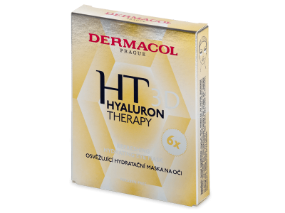 Зволожуюча маска для очей Dermacol 3D Hyaluron Therapy 6x 6 г 