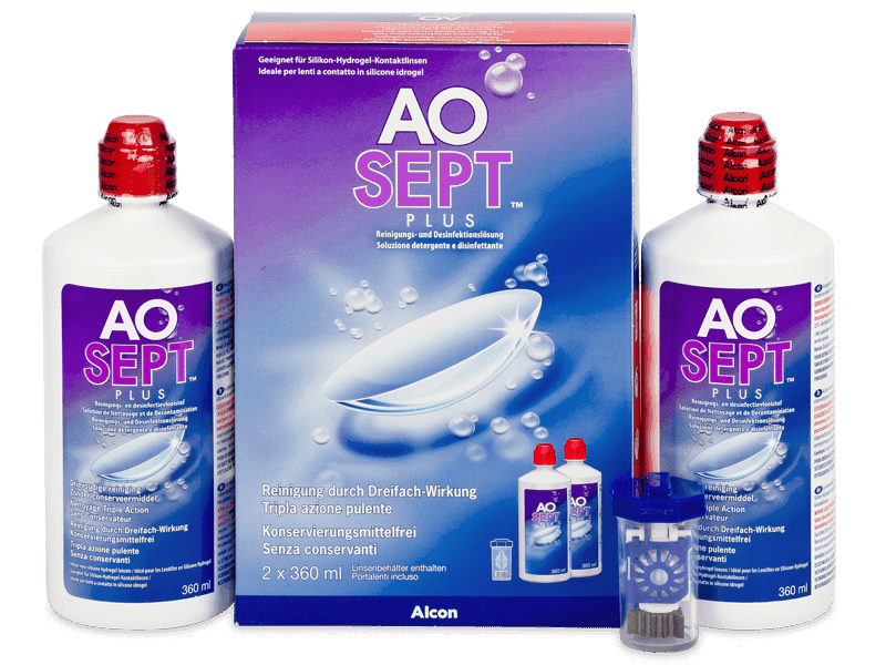 Розчин AO SEPT PLUS 2x360 ml 