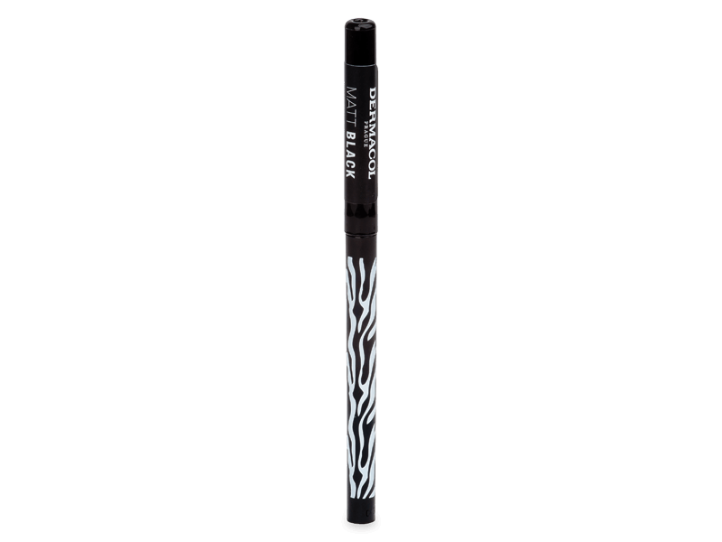 Олівець для очей Dermacol matte чорний 0,35 г 