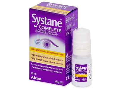 Systane COMPLETE Очні краплі без консервантів 10 мл 